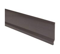 BATTISCOPA RESINA ESPANSA cf. 10 barre da 2 mt. (MM. 70X9 - NOCE SCURO)