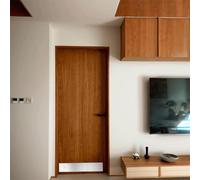 Battiscopa resistente in acciaio inossidabile che fornisce un'efficace protezione dai graffi con costruzione in più pezzi per la difesa del pannello della porta (15,2 x 76,2 cm)