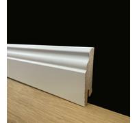 BATTISCOPA ZOCCOLINO DUCALE in FIBRA DI LEGNO COMPATTA 60X15 BIANCO (prezzo al metro)