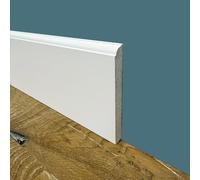 BATTISCOPA ZOCCOLINO FIRENZE in FIBRA DI LEGNO COMPATTA 120X12 BIANCO