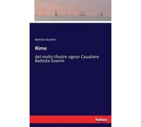 Battista Guarini Rime (Tascabile)