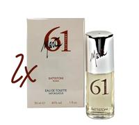 Battistoni Marte 61 Eau de Toilette 30ml offerta 2 pezzi