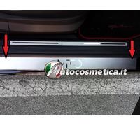 battitacchi modanature Protezione soglia porte acciaio per Alfa Romeo Mito 08-18