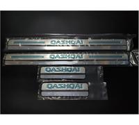 Battitacco Auto per Nissan Qashqai J11 J12 2013-2021 2022 2023 2024, Auto Pedale di Benvenuto Davanzali delle Porte in Acciaio Inossidabile, AntiGraffio Antiscivolo Pedaliera Protezione 4 Pezzi