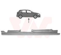 Battitacco Gonna Destra Adatto A per VW Polo 6R 6C