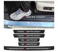 Battitacco in Fibra di Carbonio Sticker per Jeep Avenger 2022-, Piastre di Protezione Della Copertura Soglia Battitacco Auto Styling Accessori, 5 Pezzi,S