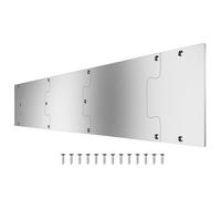 Battitacco - Protezione Per Porta In Acciaio Inossidabile | Piastra Antigraffio A Prova Di Animali Domestici | Pannello Metallico Resistente Per Porte Esterne, Garage, Camera Da, Soggiorno, Uffi