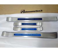 battitacco Protezione soglia sottoporta 4 pezzi acciaio per Mazda CX-3 dal 2014