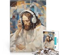 Battiti divini puzzle 1000 pezzi per adulti Giocattoli che creano dipendenza e sfidano l'intelligenza del cervello Regalo di compleanno, regali 38x26cm