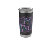 Battiti e pause hip hop Bicchiere termico in acciaio inox doppia parete