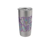 Battiti e pause hip hop Bicchiere termico in acciaio inox doppia parete