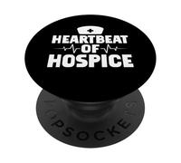 Battito cardiaco di Hospice Nurse PopSockets PopGrip Adesivo