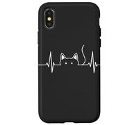 Battito di un gatto: il polso essenziale di ogni proprietario di animali domestici Custodia per iPhone X/XS