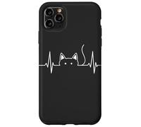 Battito di un gatto: il polso essenziale di ogni proprietario di animali domestici Custodia per iPhone 11 Pro Max
