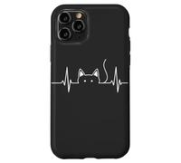 Battito di un gatto: il polso essenziale di ogni proprietario di animali domestici Custodia per iPhone 11 Pro