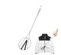 Battitore per la polvere a mano - Battitore e spolverino per tappeti domestici da 55,5x16 cm | Aspiratore con Manico Lungo per Abiti, Trapunte, Piume e Tappeti, Pulitore Pratico e Resistente per la Ca