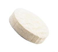 Battitore per pedale del tamburo, feltro, in lana, bianco, per grancassa, testa di ricambio per Tama Iron per cobra HP200P, accessorio per grancassa, 3,4 x 3 cm