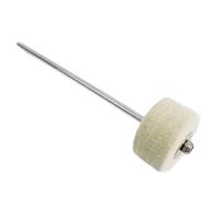 Battitori per grancassa a doppio design in feltro e battitori Head Fit Bass Drum Pedal Beaters sostituzione antiscivolo Bass Drum Pedal Hammer