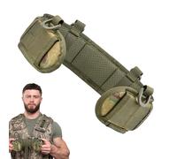 Battle Belt - Cintura regolabile facile, comoda vestibilità | La versatilità in nylon resistente all'usura resistente è massimizzata con più ganci per utensili, una stabilità migliorata con un