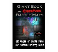 Battle Mats: Grande Libro Di Battle Mats CyberPUNK