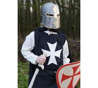 Battle-Merchant Abito Per Bambini Alexander, Johanniter, Nero/Naturale