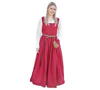 Battle-Merchant Abito senza maniche Lene con tasche, da donna | Coprivestito, abito con spalline, corpetto, cotone, abito medievale, rienactment, LARP & Fantasy Cosplay