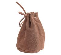 Battle-Merchant Borsa in pelle con gatto vichingo, medievale, LARP, marrone