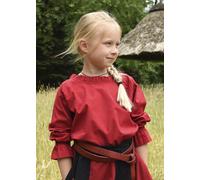 Battle-Merchant Camicetta Medioevale Per Bambini Helena, Rosso