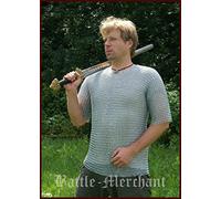 Battle-Merchant - Camicia a maniche corte zincata, taglia XL