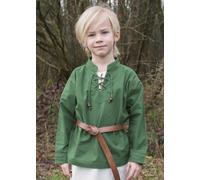 Battle-Merchant Camicia Medioevale Per Bambini Colin Verde
