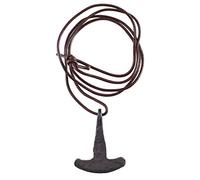 Battle Merchant - Ciondolo a forma di martello di Thor, forgiato a mano