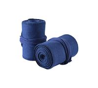 Battle-Merchant Coppia di bigodini medievali da uomo e donna, in tela e tela per pantaloni medievali, pantaloni vichinghi, in cotone, grembiule, vichingo, LARP, Haithabu, blu