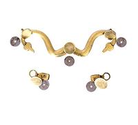 Battle-Merchant Ganci e manopole per Lorica Hamata Set N. 1 Ottone