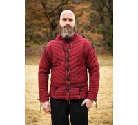 Battle-Merchant Gilet Con Cerniere, Bordeaux - Nero