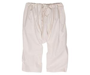 Battle-Merchant Medioevo Bruche Johann, pantaloni da uomo in cotone | LARP naturale S-L