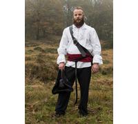 Battle-Merchant Medioevo Camicia Pirata Henry, Bianco