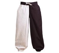Battle-Merchant, Pantaloni medievali, da Bambini e Bambine, in Cotone, Tema Pirata - 8 Anni - Marrone/Naturale