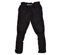 Battle-Merchant Olaf - Pantaloni Uomo da Vichingo - Ideali per Giochi di Ruolo dal Vivo (Larp) e Costumi medievali - Nero - S