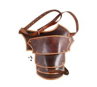 Battle-Merchant Protectore Della Spalla In Pelle Arnulf, Marrone