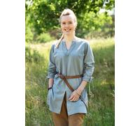 Battle-Merchant Tunica Donna Ylva Blu Grigio Vichingo Medioevo LARP