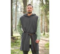 Battle-Merchant Tunica Malric Senza Maniche Con Cappuccio Grigio