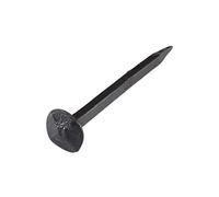 Battle-Merchant Unghie per Forgiatura, 7,5 cm di Lunghezza, Set da 10 Pezzi | Decorative Forgiate in Ferro, Colore Nero Antico
