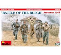 Battle Of The Bulge. Ardennes 1944. Special Edition Include 5 Figure 1:35 Kit