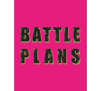 BATTLE PLANS - PINK & GREEN: 50 Page Lined note book - 8x10inches