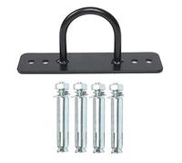 Battle Rope Mount, Fuchare Mounting Bracket, 20x5x8,5 Cm, Kit Di Tracce Di Ancoraggio, Supporto Per L'ancoraggio A Cerchio, Configurazione Gratuita Per Gli Strumenti, Per Garage In Palestra E Allename