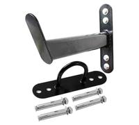 Battle Rope Storage Rack rack di stoccaggio, nero, ganci | Gancio di stoccaggio della corda di battaglia Forniture per il fitness commerciale Palestra Casa Palest