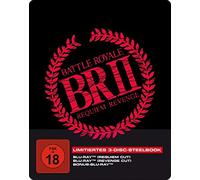 Battle Royale 2 - Limitiertes 3-Disc SteelBook inkl. Requiem Cut, Revenge Cut und Bonus-BD (Blu-Ray)