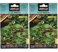 Battle - Semi Aromatici Crescione da Fiume (Semi - 20Cm) (Confezione da 2)