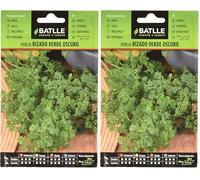 Battle - Semi Aromatici Prezzemolo Riccio Verde Scruro (Seeds - 25Cm) (Confezione da 2)
