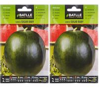 Battle - Semi Ortaggi Cocomero Sugar Baby (160 Semi) (Confezione da 2)